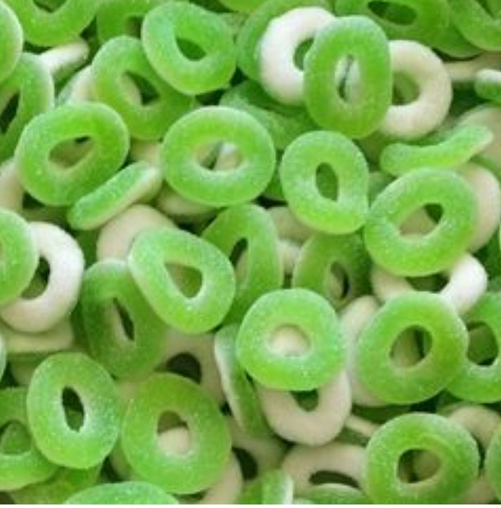 Anneaux pommes sucré (100g)