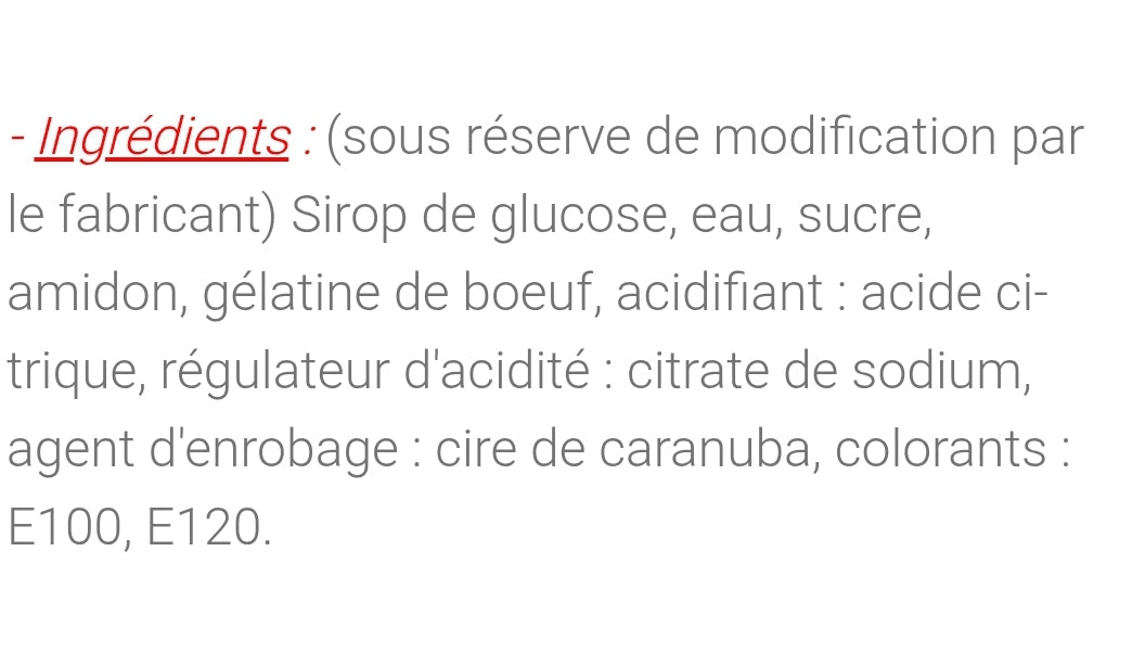 Œufs aux plats (100g)
