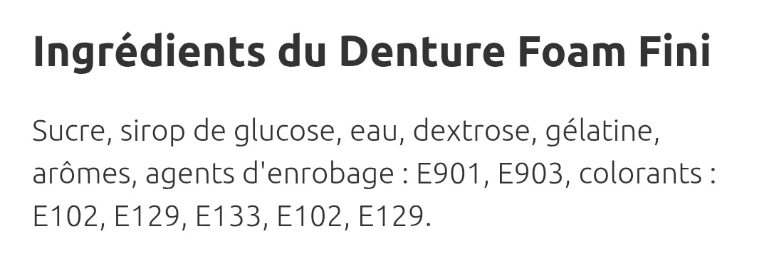 Dentier lisse (100)