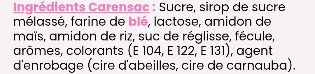 Carensac (100g)
