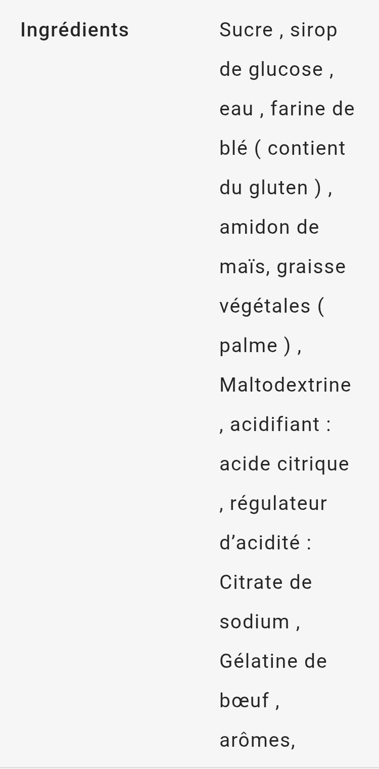 Jumbo pastèque acide (à l'unité)