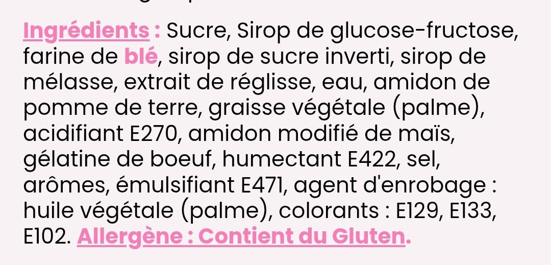 Chat noir réglisse sucré (100g)