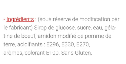 Anneaux banane sucré (100g)