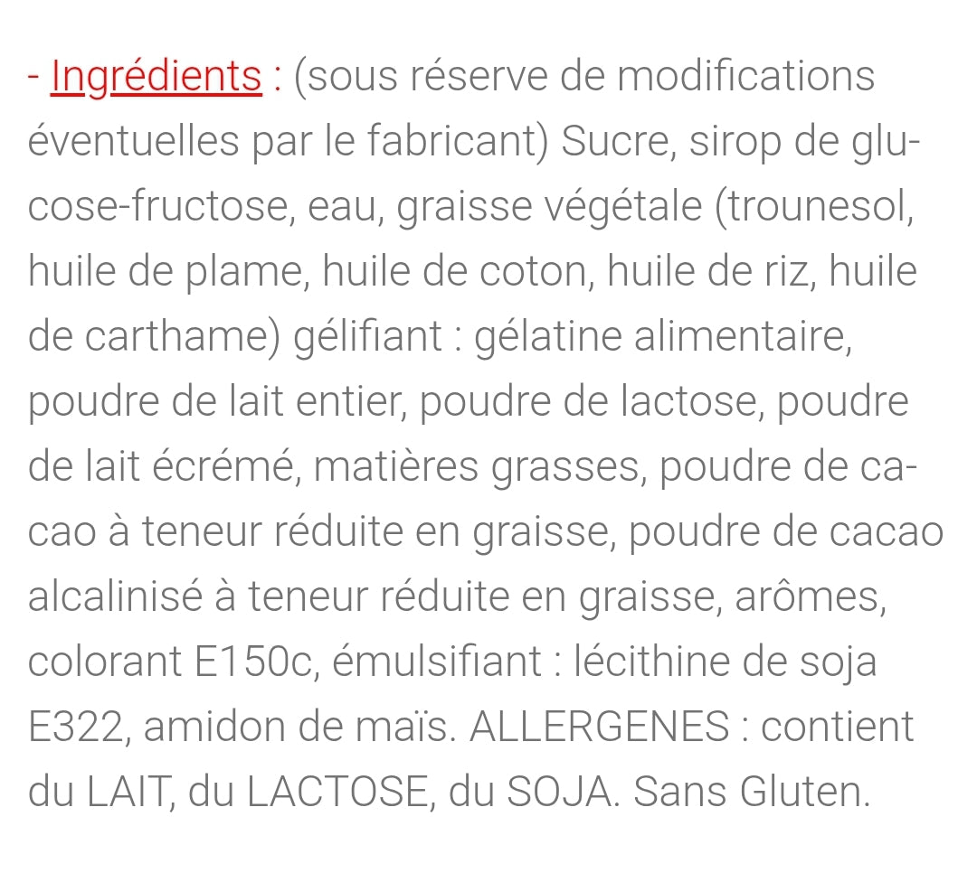 Croissant fourré chocolat (à l'unité)