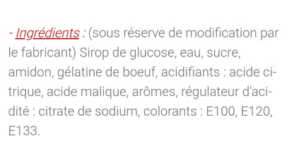 Doigts lisse 100g