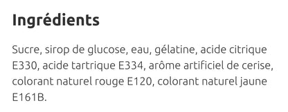 Oursons cerise (100g)