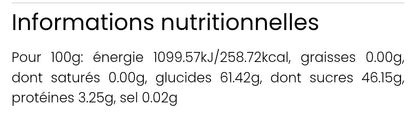 Noix de coco sucré (100g)