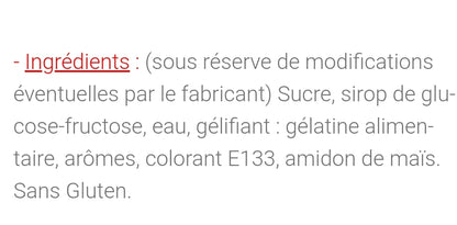 Oursons tendre bleu (×5)